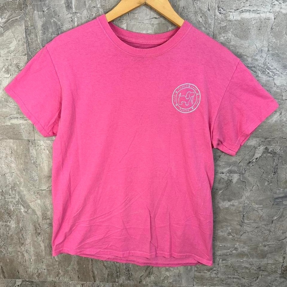 graphic tee with a cute dog design Puppy Love‎ Woman's Sz Medium #doglovers